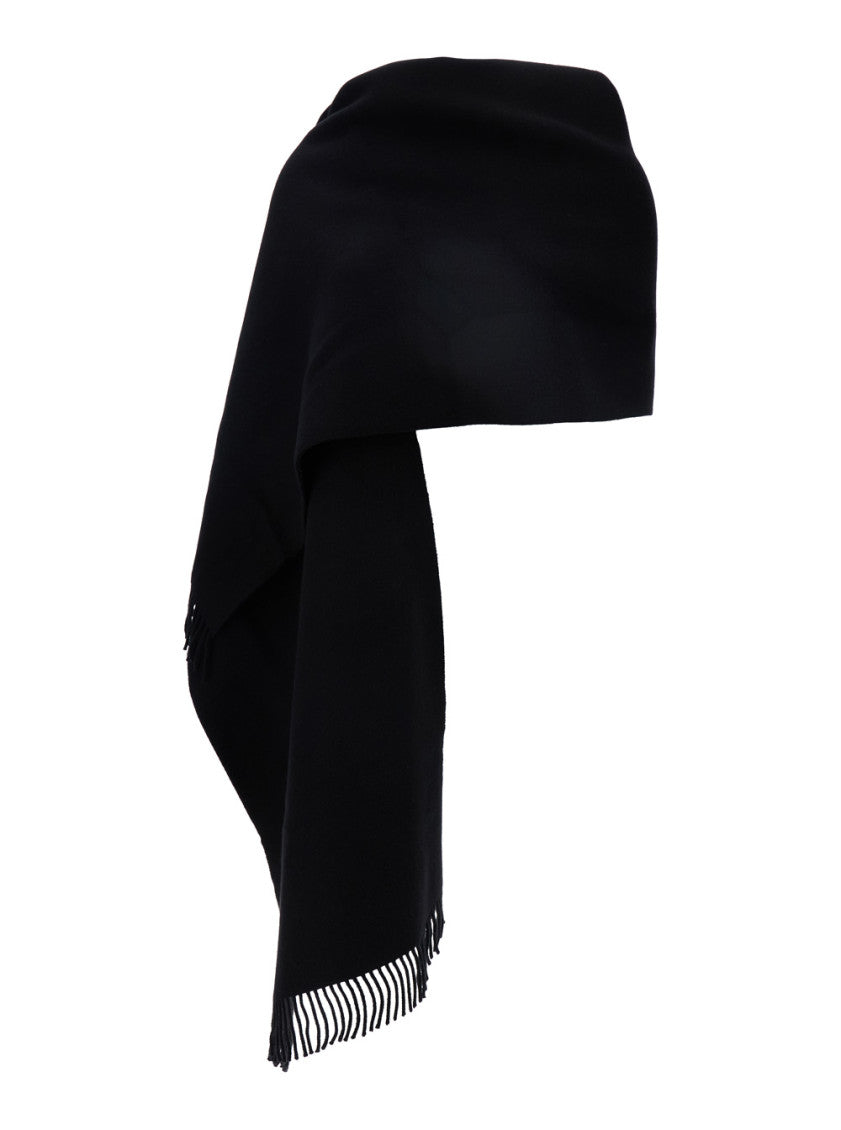 Black Hooded Scarf 2