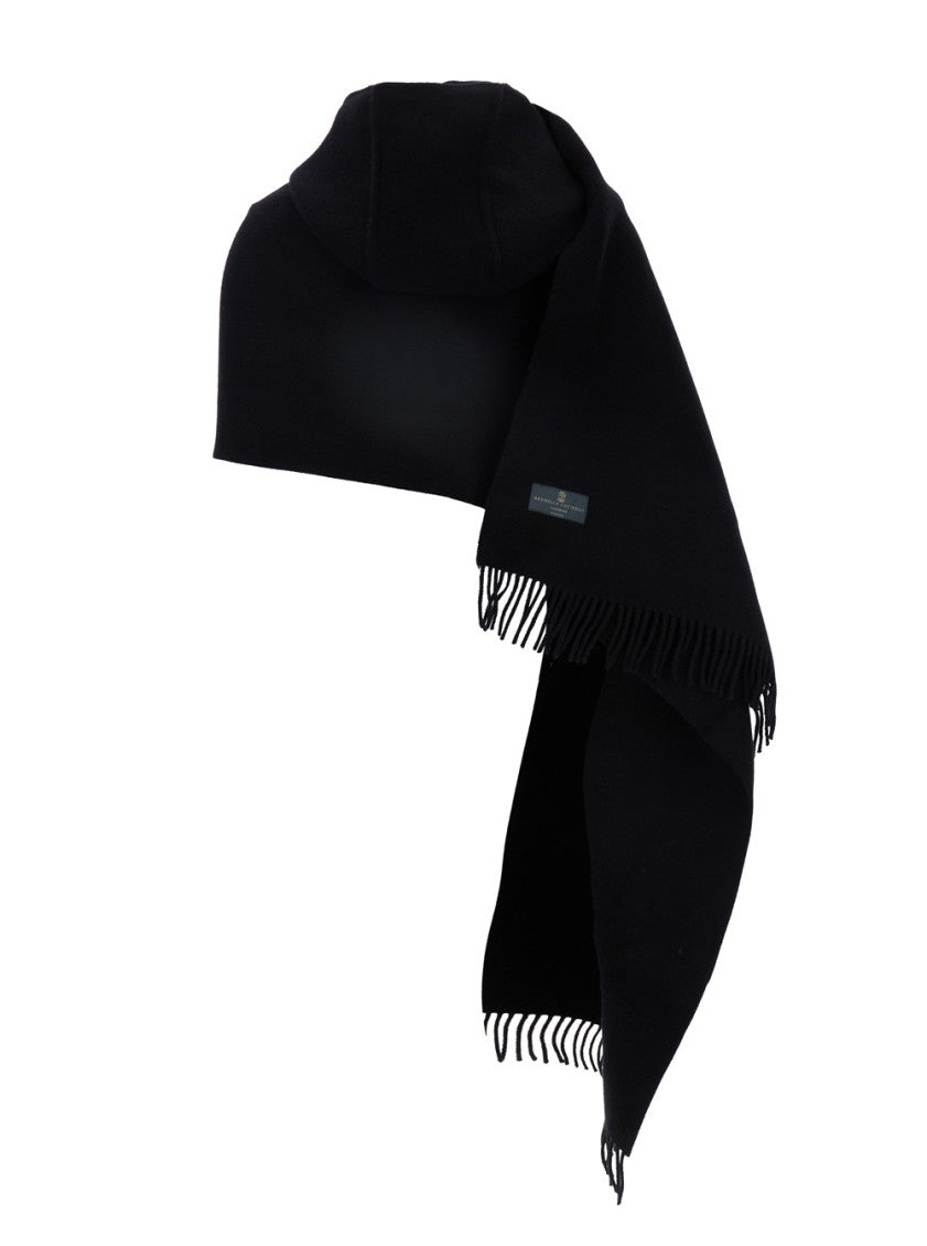 Black Hooded Scarf 3