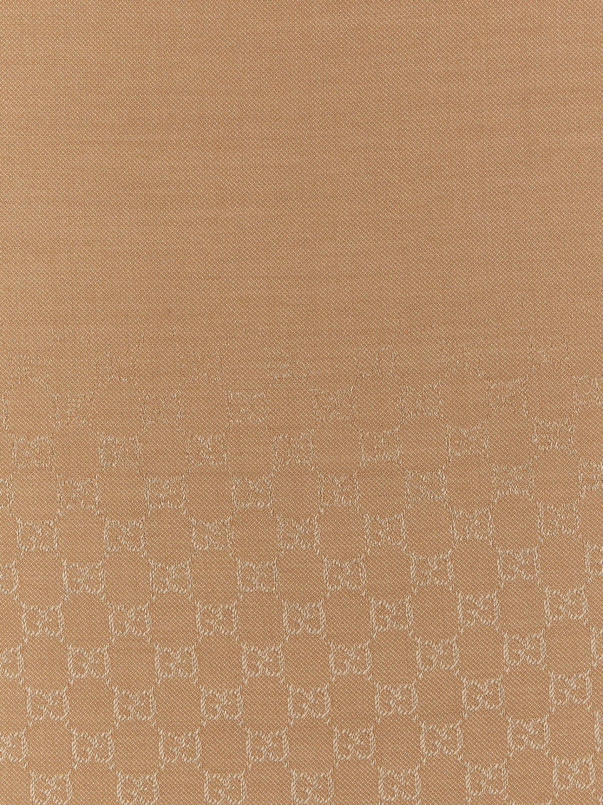 Beige GG Logo Scarf 3