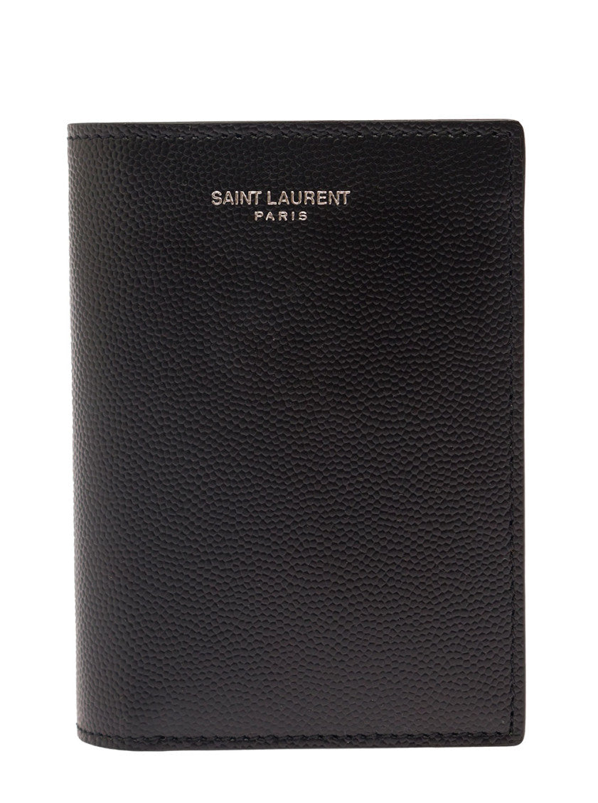 Black Solid Logo Wallet 1