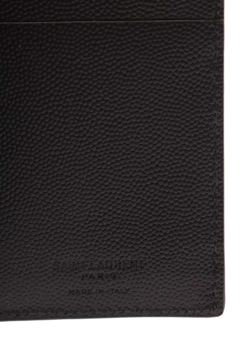Black Solid Logo Wallet 4
