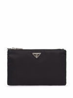 Black Logo Wristlet 1