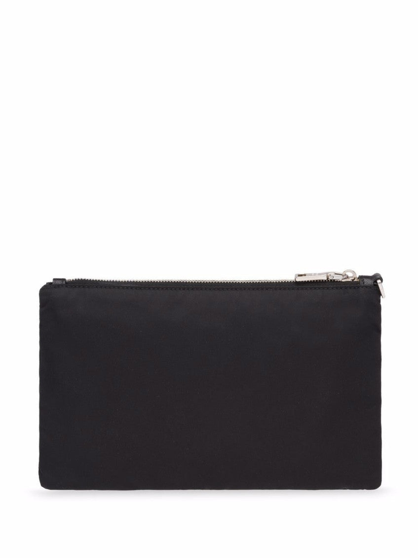 Black Logo Wristlet 4