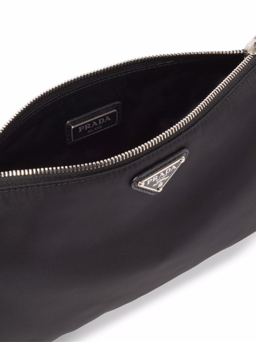 Black Logo Wristlet 5