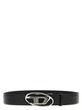 Black Logo Buckle Belt 1
