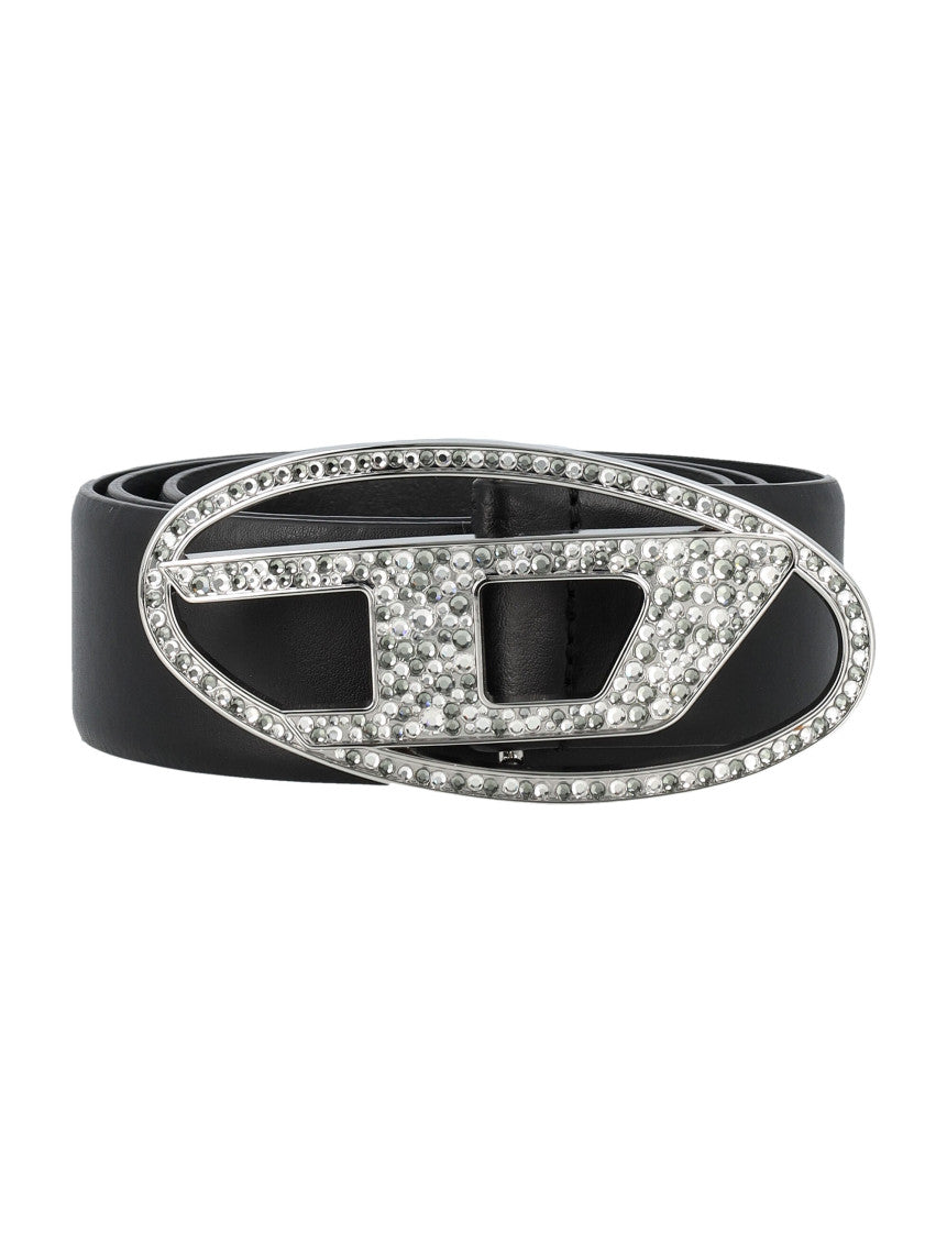 Black 1DR STRASS Crystal Buckle Belt 1