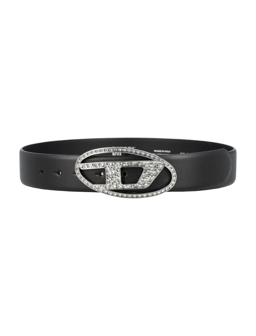 Black 1DR STRASS Crystal Buckle Belt 2