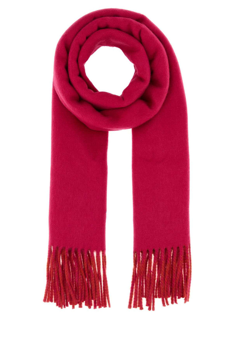 Fuchsia Reversible Scarf 1
