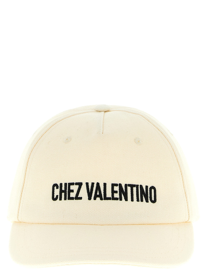 Beige Logo Baseball Hat 1