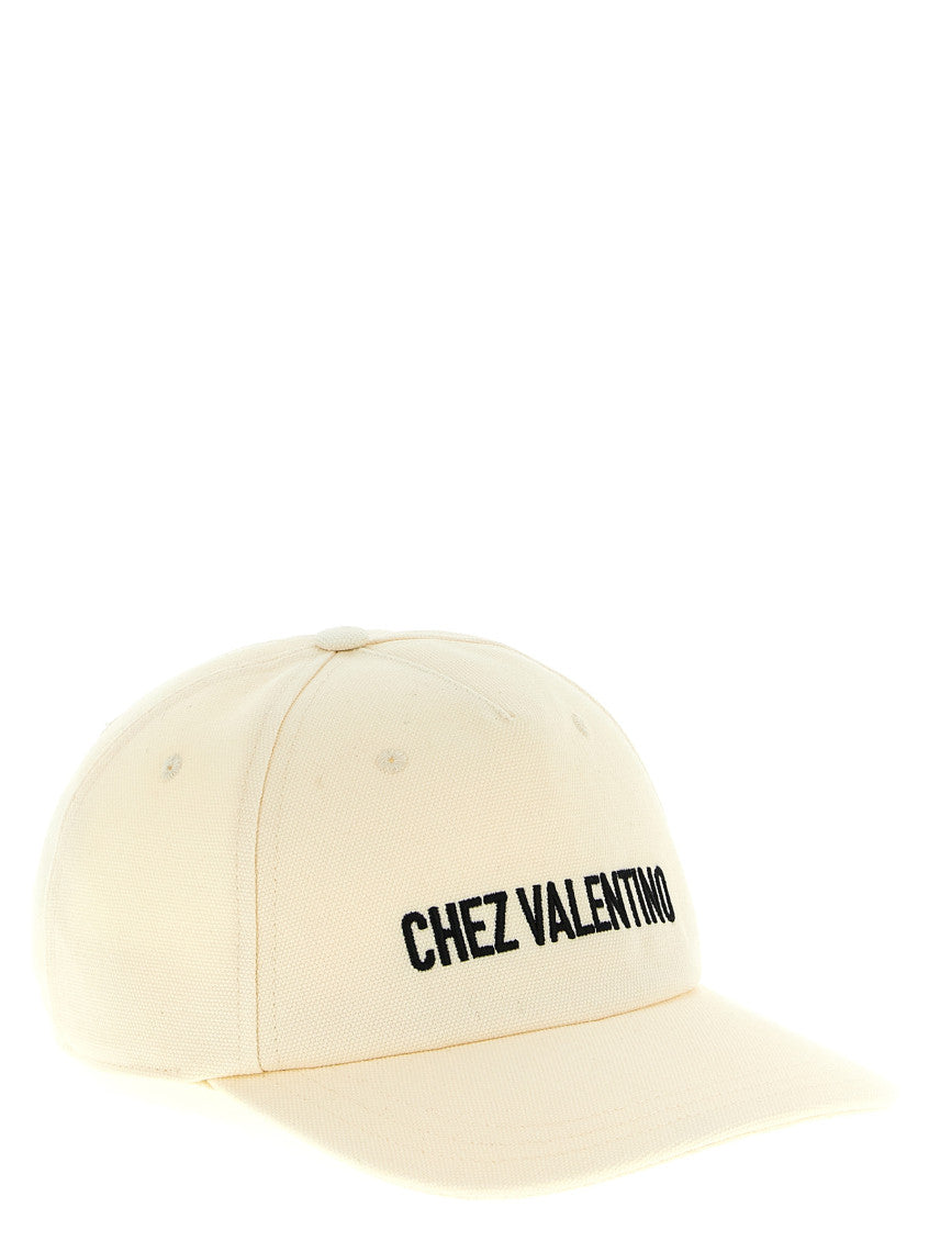 Beige Logo Baseball Hat 2