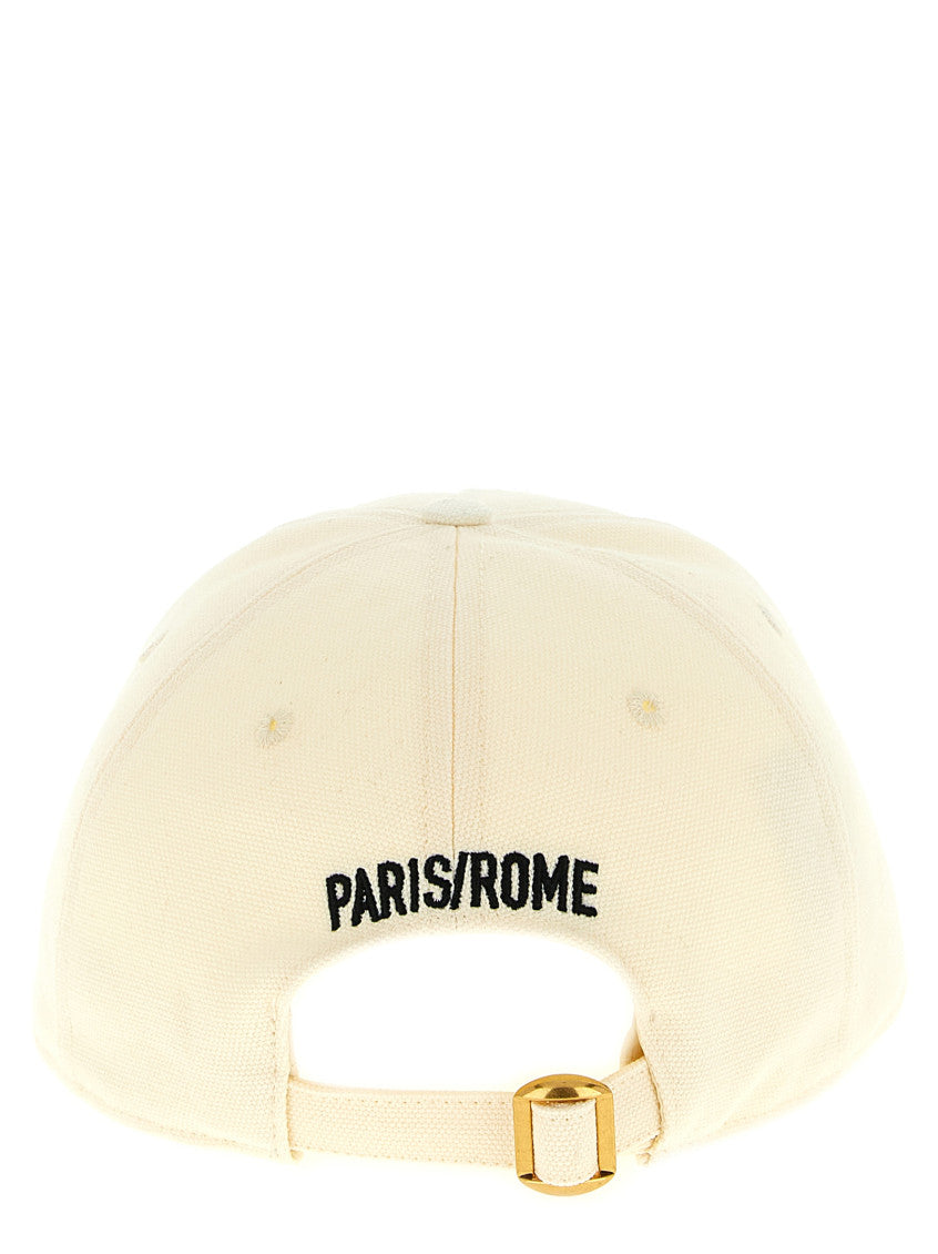 Beige Logo Baseball Hat 3