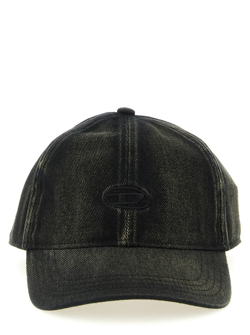 Black Logo Baseball Hat 1