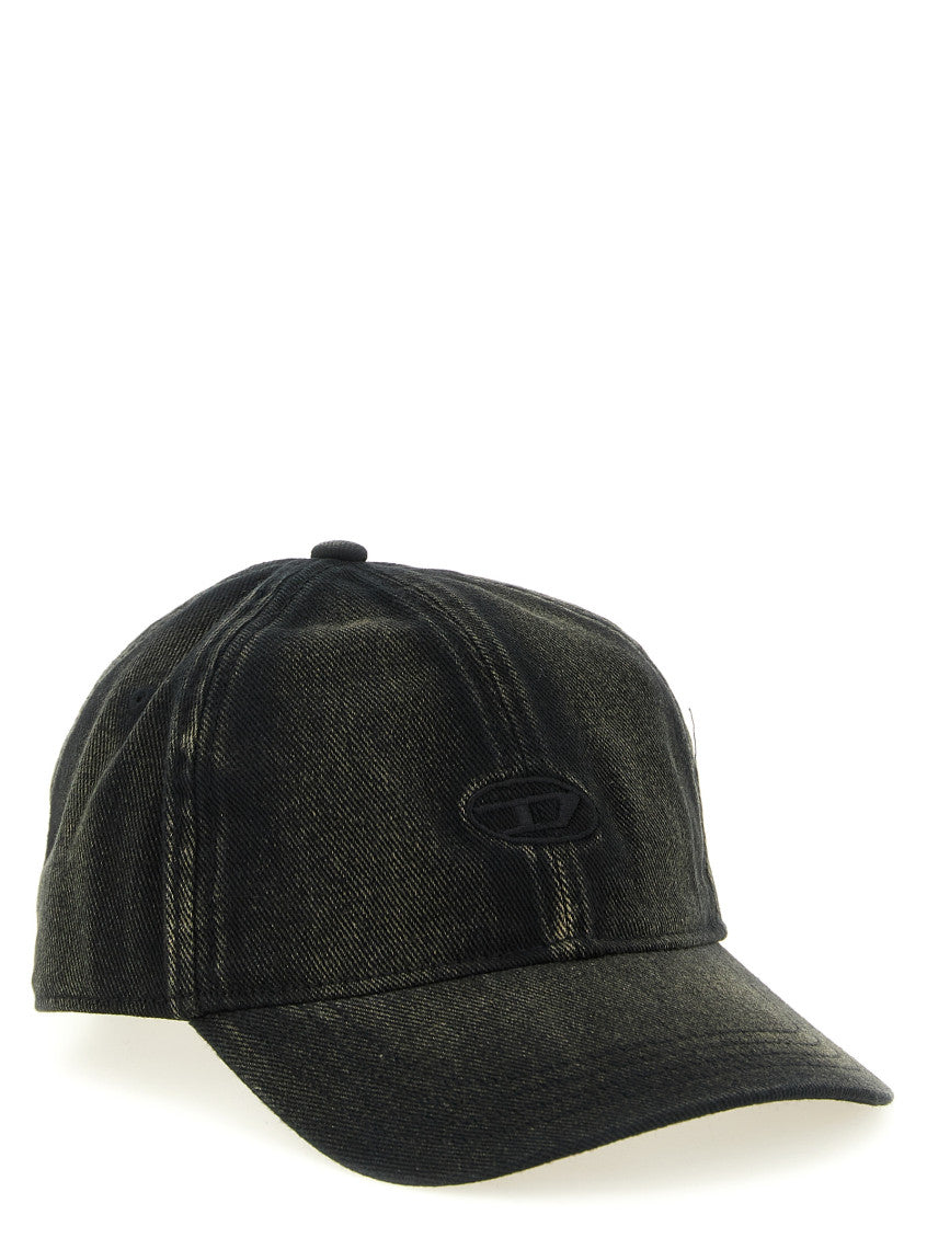 Black Logo Baseball Hat 2