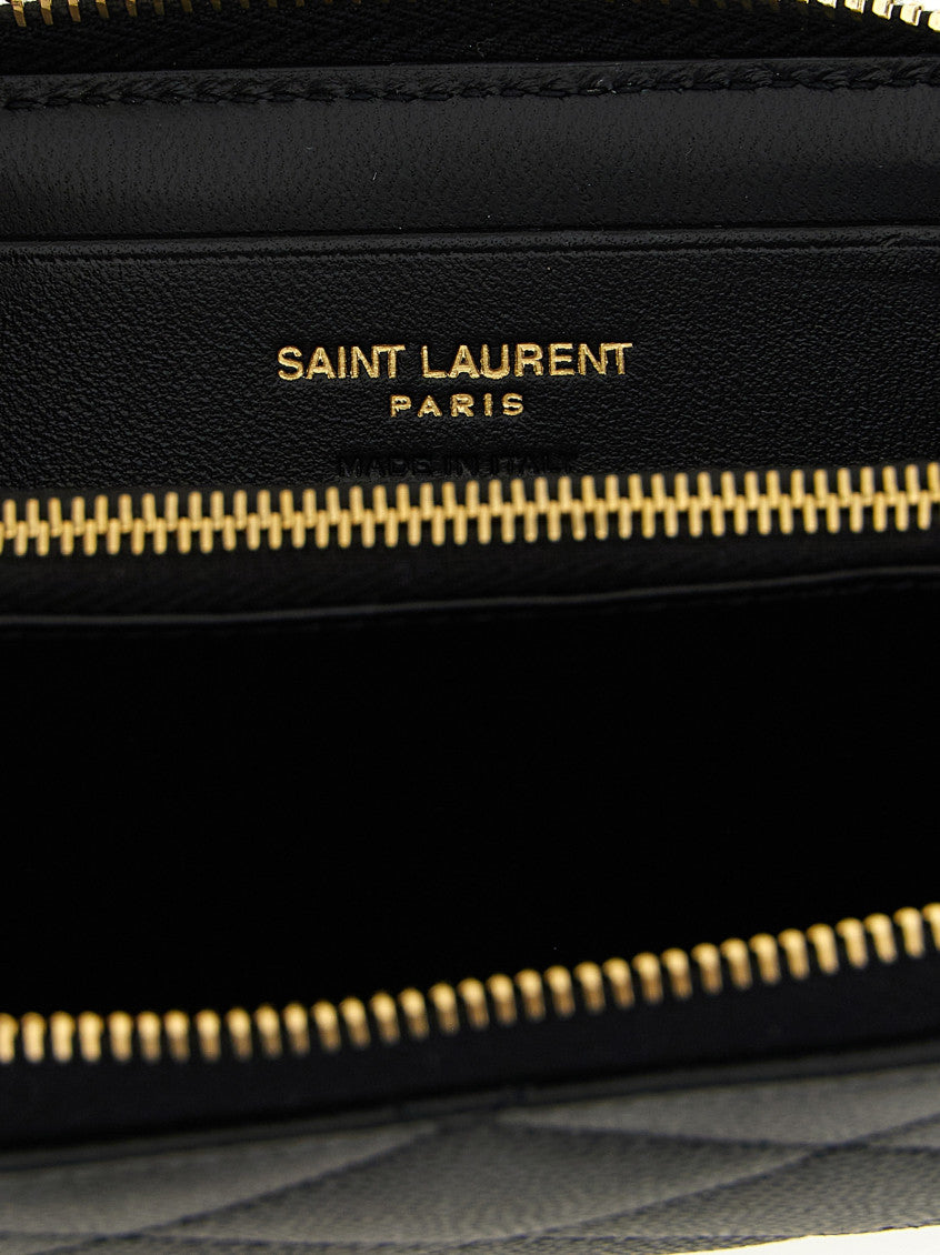 Black Cassandre Bijoux Quilted Wallet 3