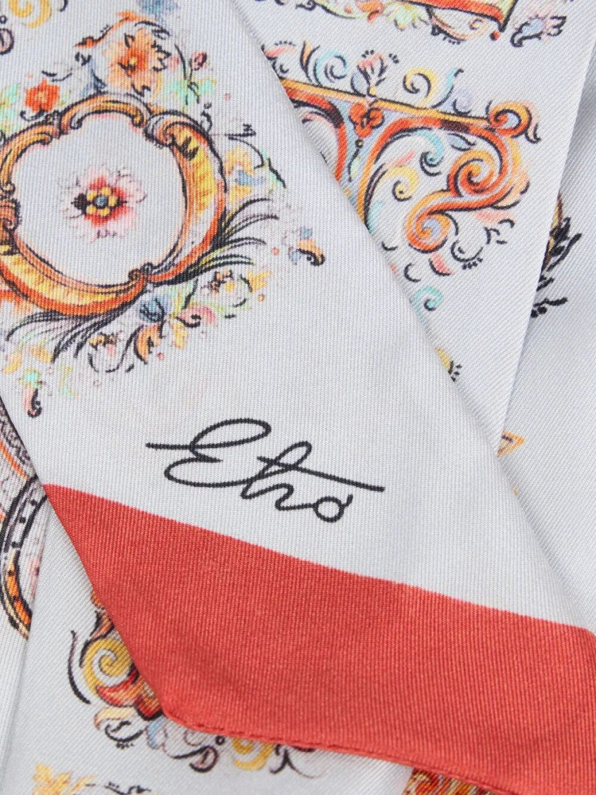 Powder Blue Logo Bandana Scarf 3