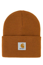 Brown Logo Beanie Cap 1