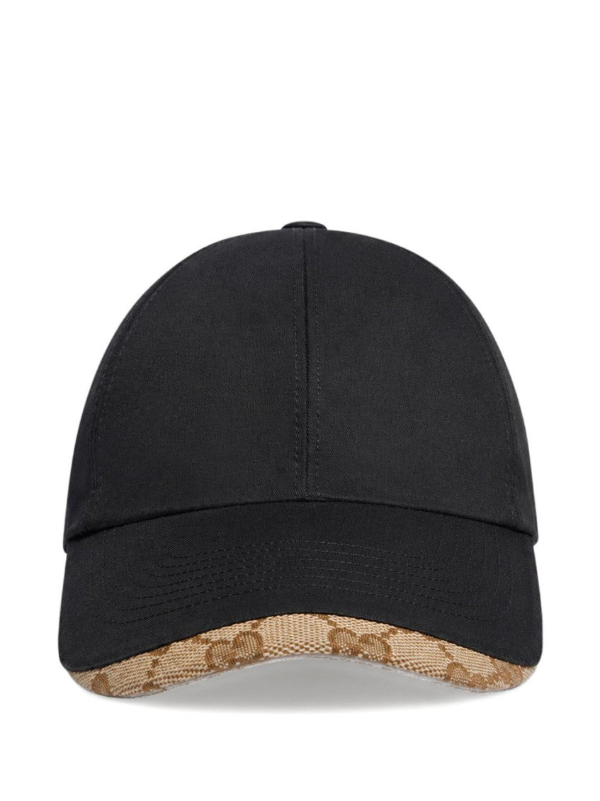 Black GG Logo Baseball Hat 1