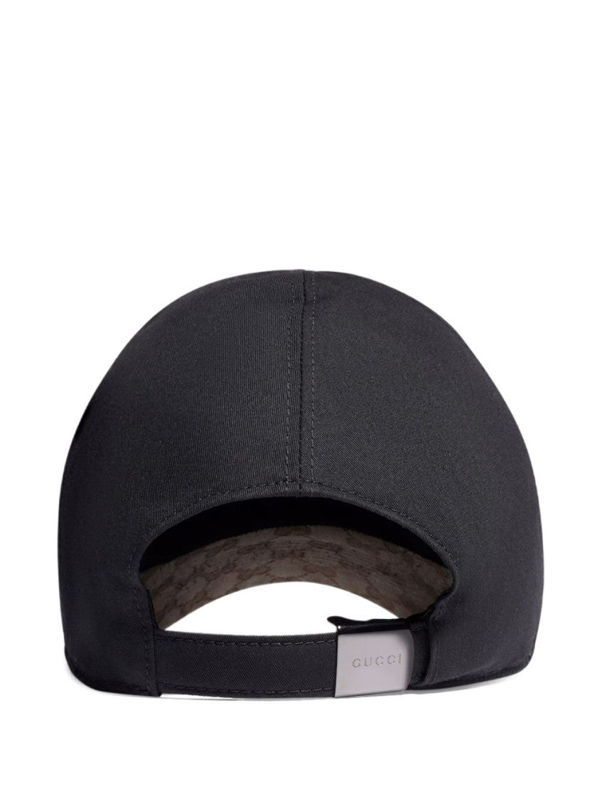 Black GG Logo Baseball Hat 3