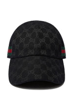 Black Signature Logo Baseball Hat 1