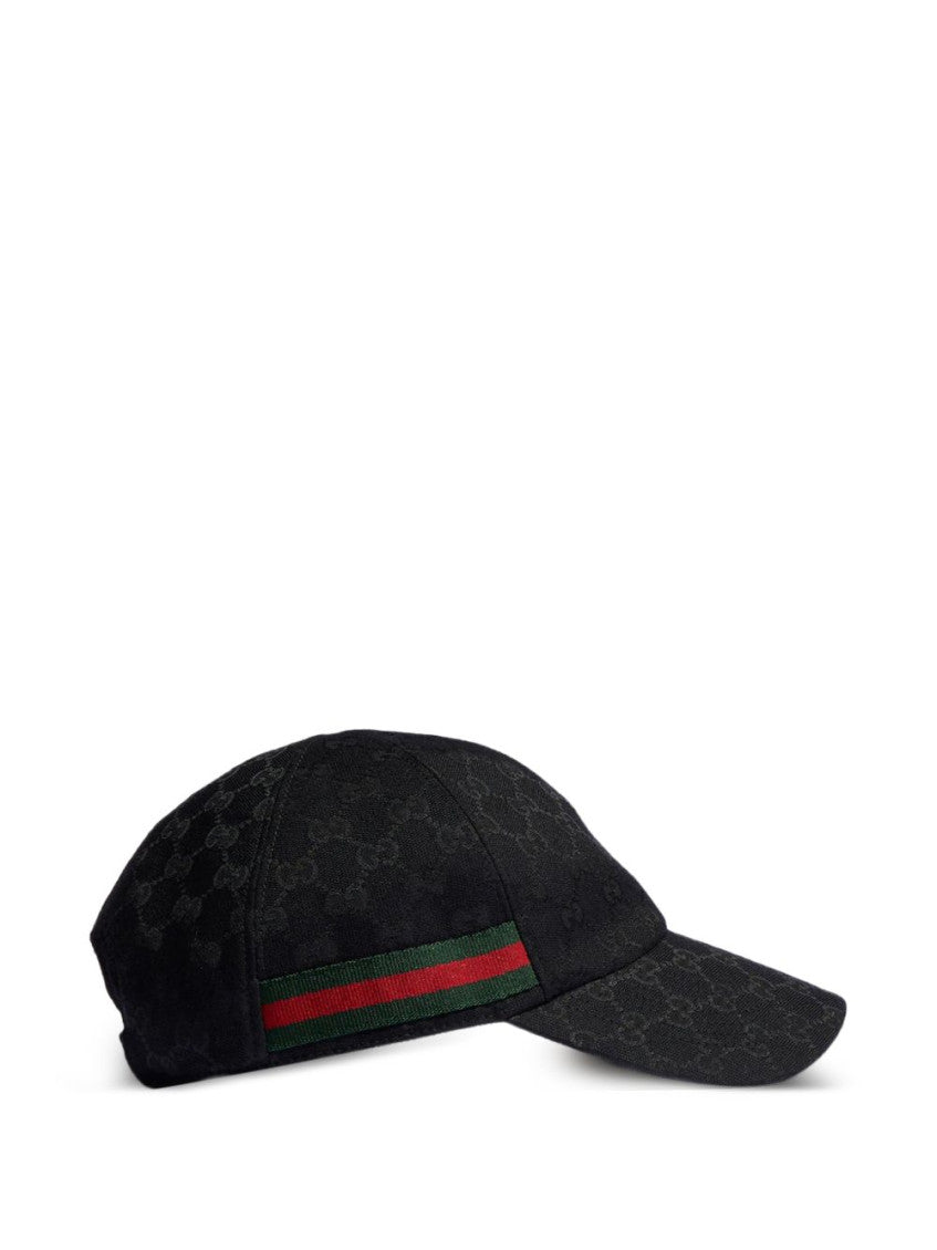 Black Signature Logo Baseball Hat 3