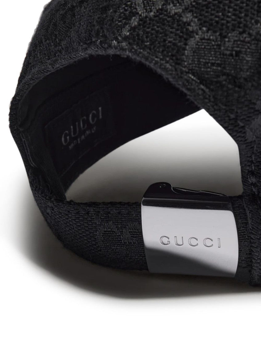 Black Signature Logo Baseball Hat 4