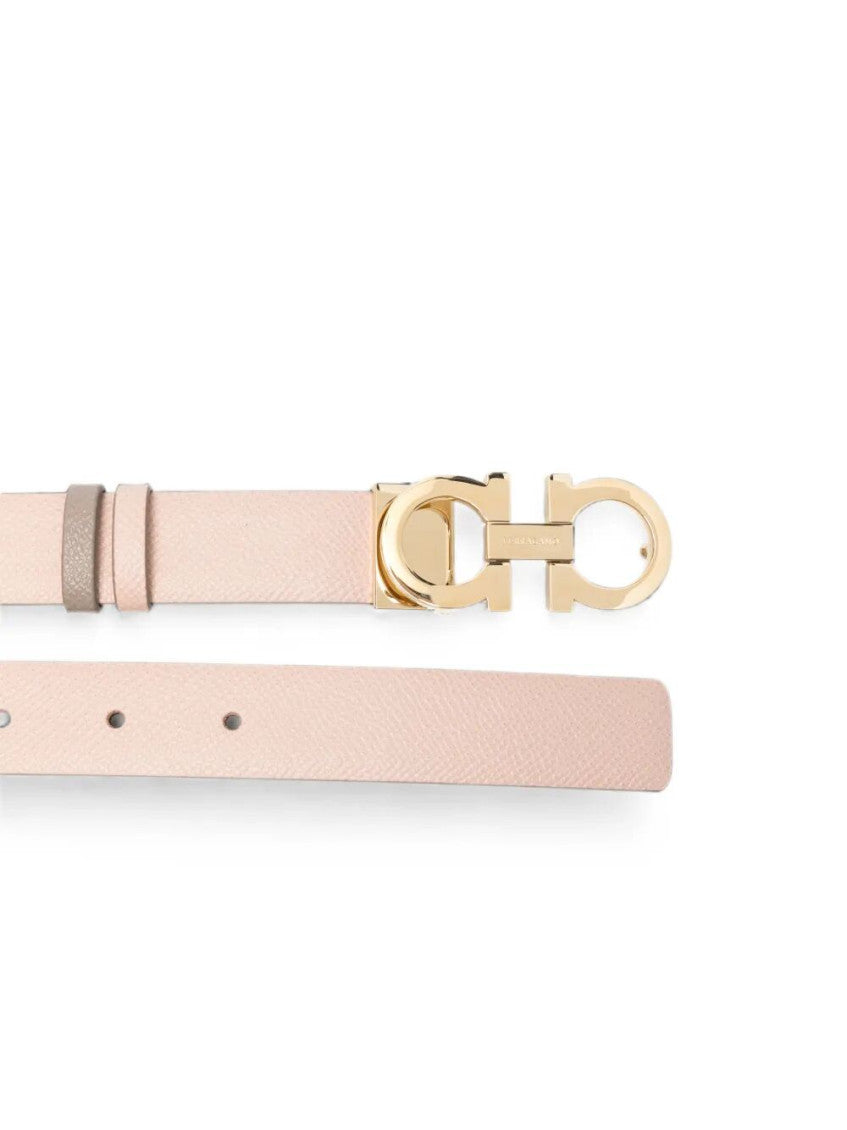 Light Pink Textured Reversible Belt 2