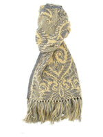 Multicolor 'Barocco' jacquard scarf 1