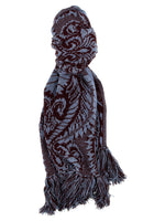 Multicolor 'Barocco' jacquard scarf 1