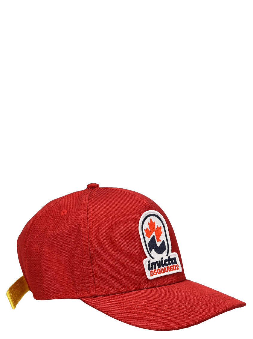 Red Dsquared2 x Invicta cap 2