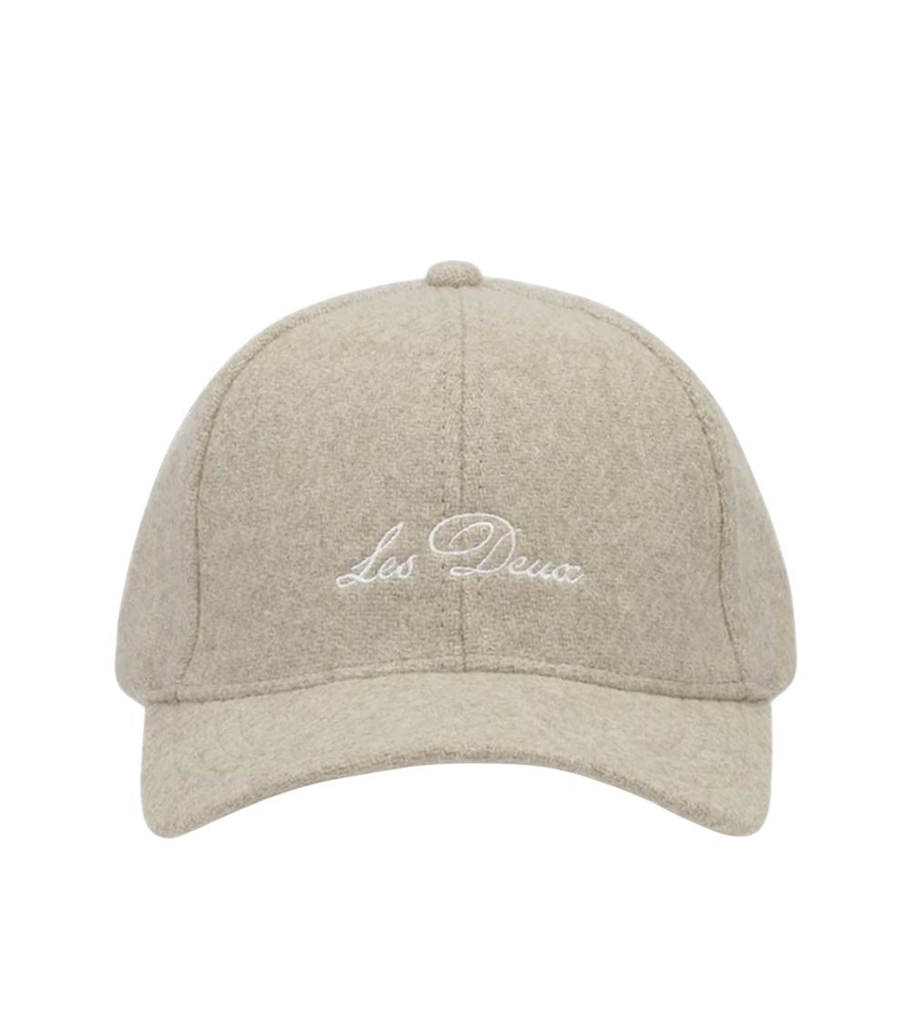 Beige Logo Baseball Cap 1