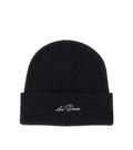 Black Logo Beanie Cap 1