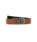 Brown Textured Reversible Belt 1