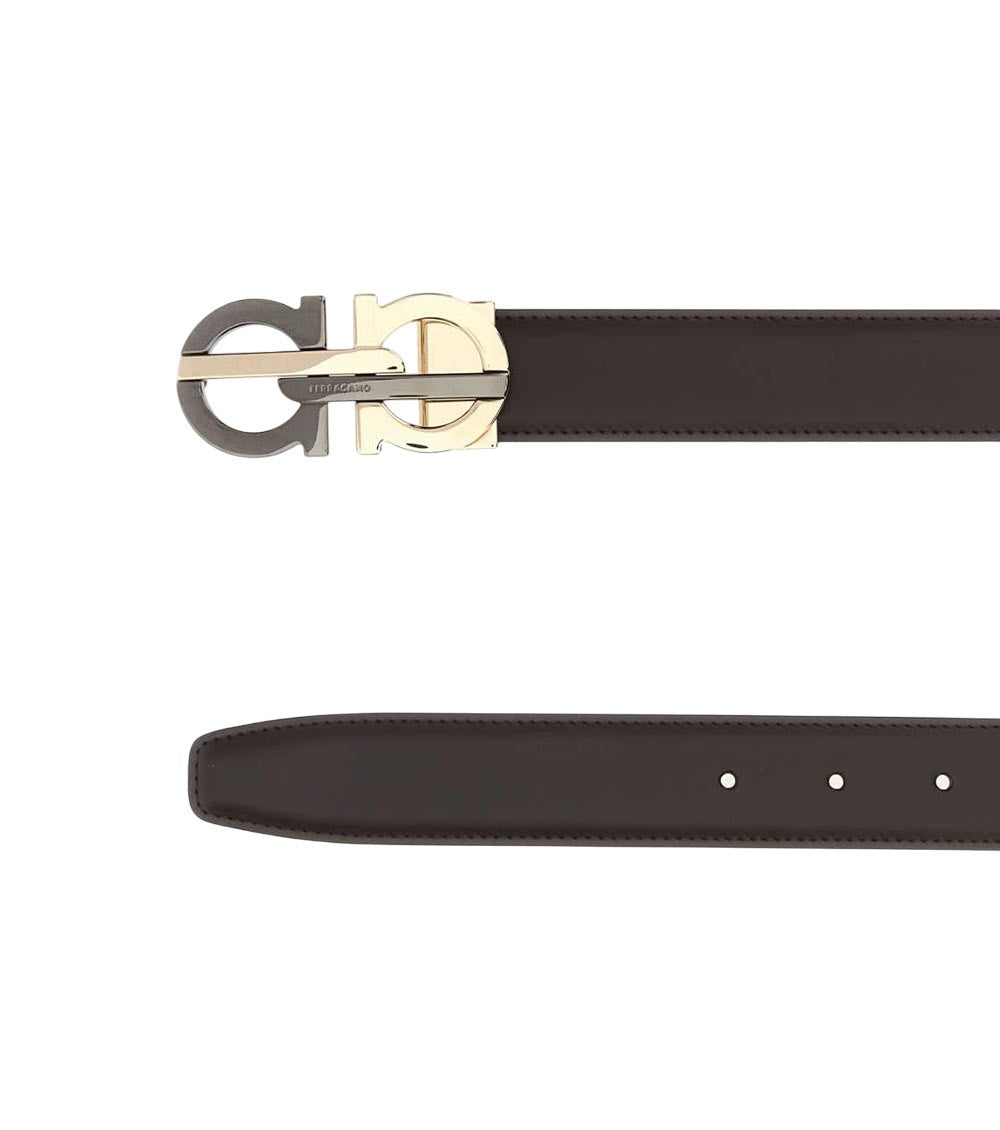 Brown Solid  Belt 3