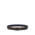 Brown Textured Reversible Belt 1