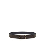 Brown Textured Reversible Belt 1