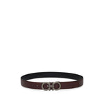 Brown Textured Reversible Belt 1