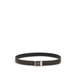 Brown Textured Reversible Belt 1