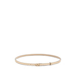 Golden Embellished VLogo Belt 1