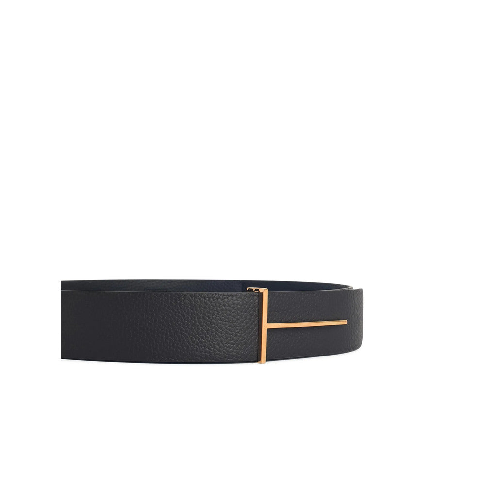 Dark Brown Textured Reversible Belt 3