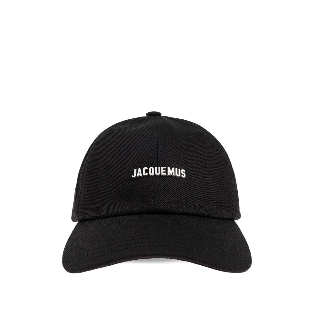 Black Logo Baseball Cap 1