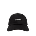 Black Logo Baseball Cap 1