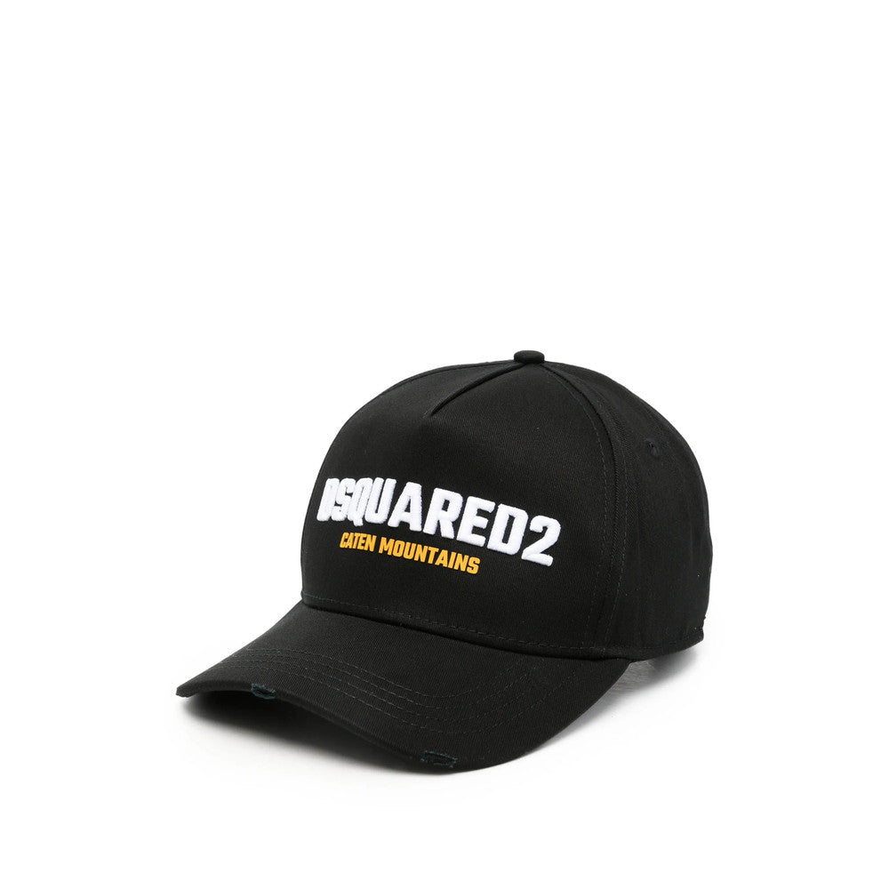 Black Logo Baseball Cap 1