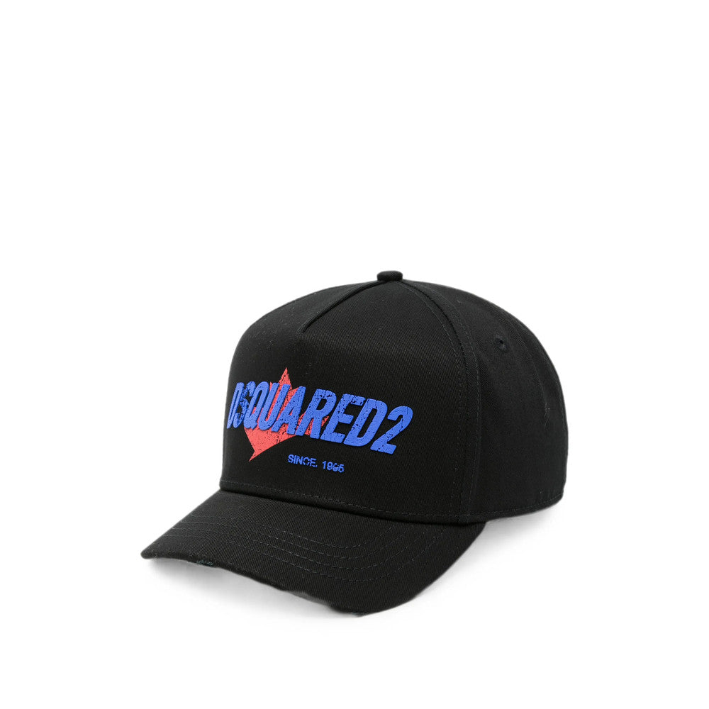 Black Logo Baseball Cap 1
