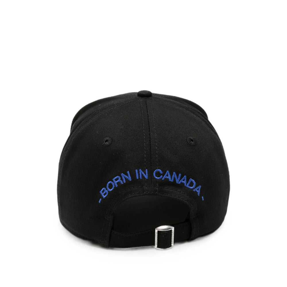 Black Logo Baseball Cap 2
