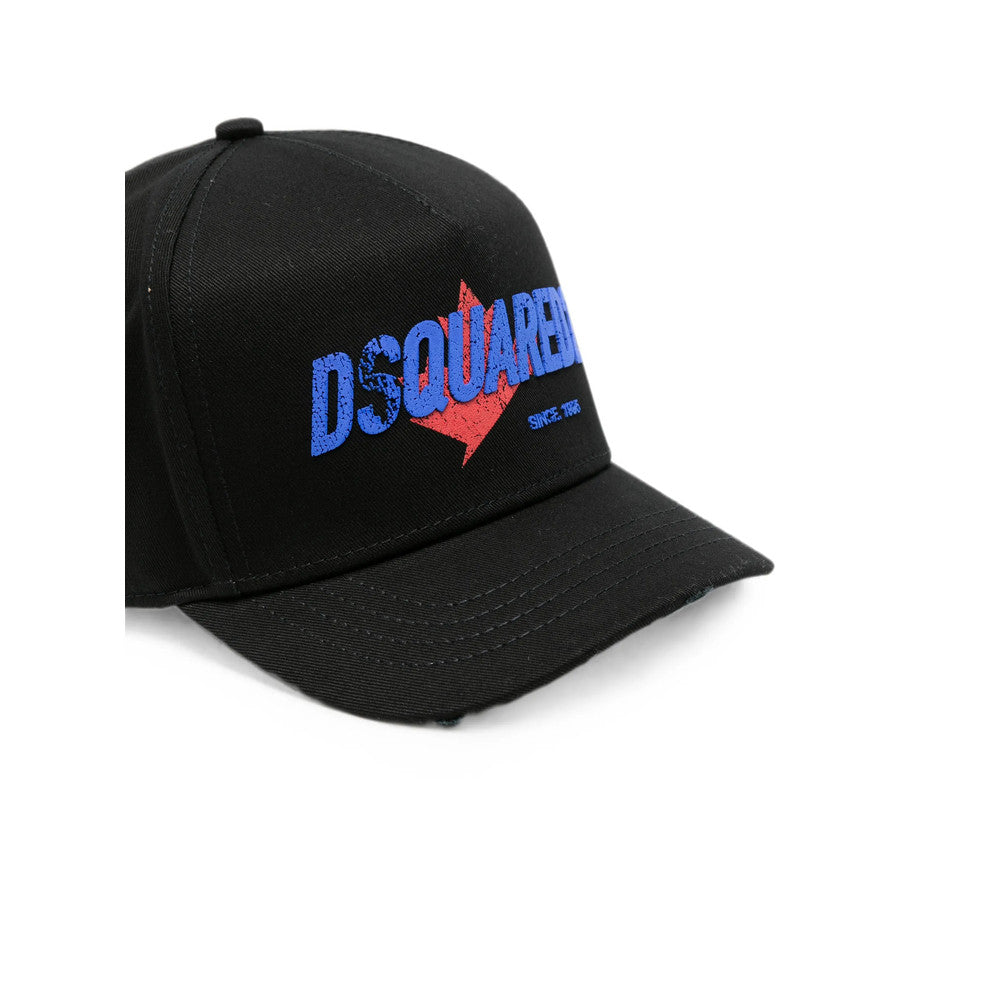 Black Logo Baseball Cap 3