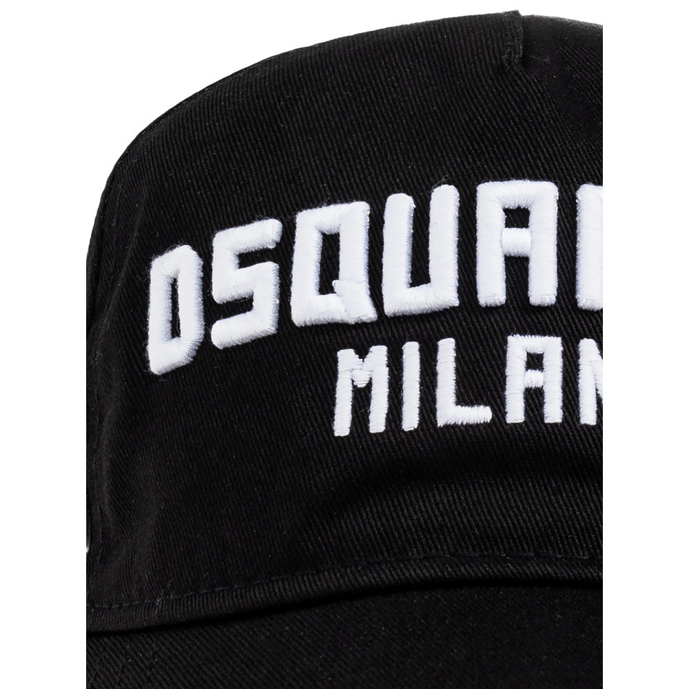 Black Logo Baseball Cap 3