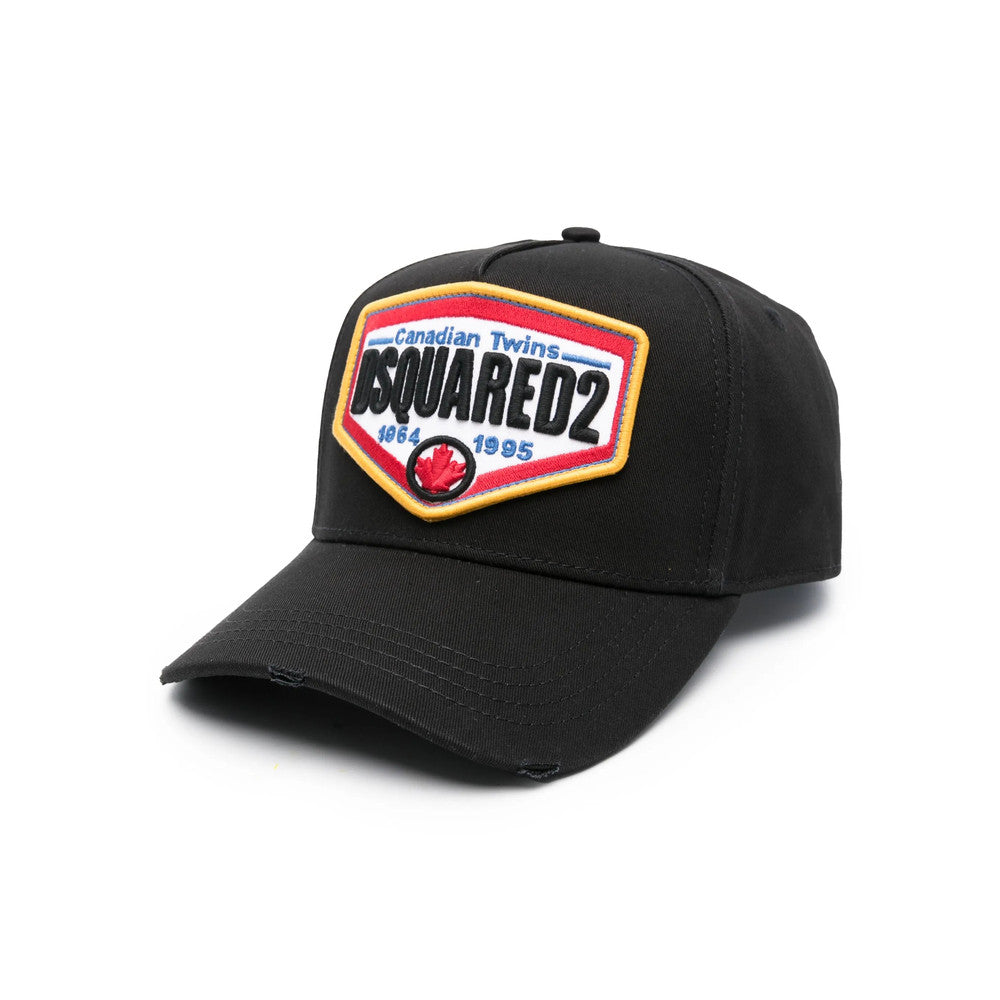 Black Logo Baseball Cap 1