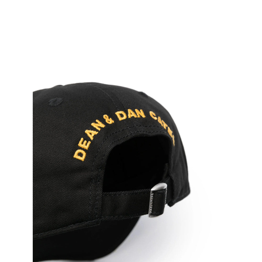 Black Logo Baseball Cap 2