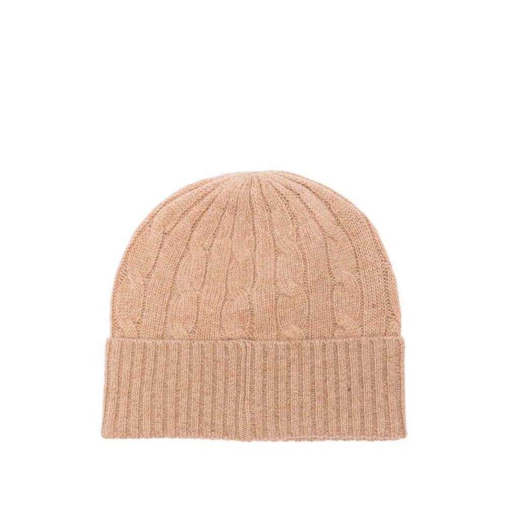 Brown Knitted Beanies Cap 2