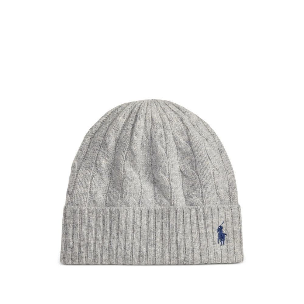 Grey Knitted Beanies Cap 1
